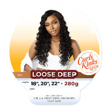 Load image into Gallery viewer, Sensationnel Curls Kinks &amp; Co Premium Fiber Weave-loose Deep 182022
