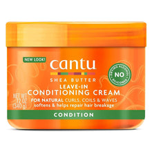 Load image into Gallery viewer, [Cantu] Shea Butter For Natural Hair Leave-In Conditioning Cream 12Oz
