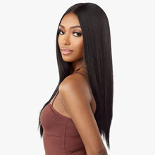Load image into Gallery viewer, Sensationnel What Lace Human Hair Blended Center Part Lace Wig - Mariella 26&quot;

