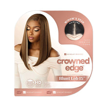 Load image into Gallery viewer, Sensationnel Crowned Edge Synthetic Hd Lace Wig- Blunt Lob 15
