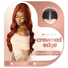 Load image into Gallery viewer, Sensationnel Crowned Edge Synthetic Hd Lace Wig- Ocean Wave 28
