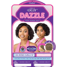 Load image into Gallery viewer, Outre Duby Dazzle 100% Human Hair Lace Front Full Wig - Rose Curls 10
