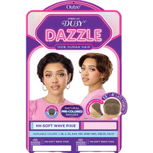 Load image into Gallery viewer, Outre Duby Dazzle 100% Human Hair Lace Front Full Wig - Soft Wave Pixie
