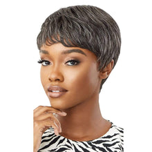 Load image into Gallery viewer, Fab &amp; Fly Gray Glamour Unprocessed Human Hair Wig - Eden
