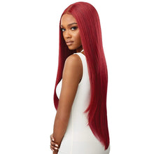 Load image into Gallery viewer, Outre Sleek Lay Part Synthetic Lace Front Wig - Elmirah 34
