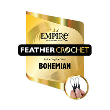Load image into Gallery viewer, Sensationnel Empire Human Hair Feather Crochet Boho Braids - Bohemian 12"
