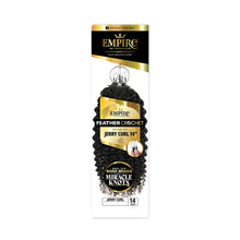 Load image into Gallery viewer, Sensationnel Empire Human Hair Feather Crochet Boho Braids - Jerry Curl 10
