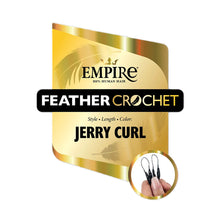 Load image into Gallery viewer, Sensationnel Empire Human Hair Feather Crochet Boho Braids - Jerry Curl 10

