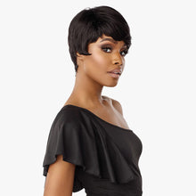 Load image into Gallery viewer, Sensationnel Empire Celebrity Human Hair Salt &amp; Pepper Wig - Denia
