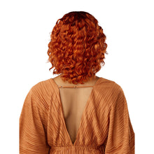 Load image into Gallery viewer, Sensationnel Empire Bob Collection With Bangs 100% Human Hair Wig - Wavy Cut 12&quot;
