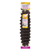 Load image into Gallery viewer, Janet Encore Lavie Human Hair Feather Crochet- Deep Wave 18
