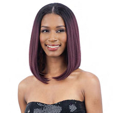 Load image into Gallery viewer, Oval Part Long Bob - Freetress Equal Synthetic Straight Wig
