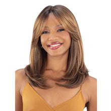 Load image into Gallery viewer, Shake N Go Equal Synthetic Curtain Bang Hd Lace Wig - Sage
