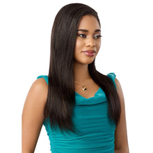 Load image into Gallery viewer, Outre Everroot 100% Unprocessed Human Hair Half Wig- Yaki Straight 22
