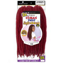 Load image into Gallery viewer, Shake N Go Freetress Equal Synthetic Braid - 3x Cuban Twist Soft &amp; Natural 16&quot;
