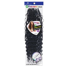 Load image into Gallery viewer, Shake N Go Freetress Synthetic Braid - 3x Deep Curl Boho Braid 18
