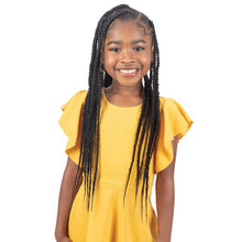 Load image into Gallery viewer, Shake N Go Freetress Synthetic 3x Kids Pre-stretched Braids 28&quot;
