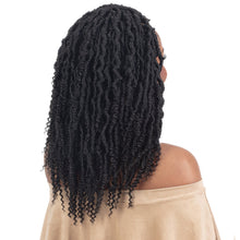 Load image into Gallery viewer, Shake N Go Freetress Crochet Braids 3x Poppin&#39; Gorgeous Loc 12&quot;
