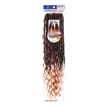 Load image into Gallery viewer, Shake N Go Freetress Synthetic Crochet Braids - 3x Rebel Boho Mermaid Loc 24&quot;
