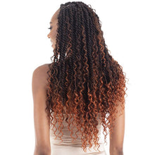Load image into Gallery viewer, Shake-n-go Freetress Synthetic Crochet Braids - 3x Rebel Boho Twist 22&quot;
