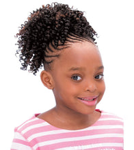 Load image into Gallery viewer, Cork Screw Freetress Draw String Ponytail Cork Screw Ponytail For Kids
