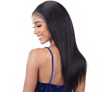 Load image into Gallery viewer, Shake N Go Girlfriend 100% Virgin Human Hair Hd Frontal Lace Wig - Hd 13x4 Straight 22
