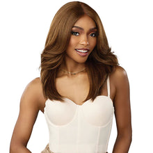 Load image into Gallery viewer, Sensationnel Glamzy Synthetic Hair Gluless Hd Lace Part Wig - Alondra
