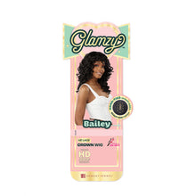 Load image into Gallery viewer, Sensationnel Glamzy Synthetic Hair Gluless Hd Lace Crown Wig - Bailey
