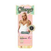 Load image into Gallery viewer, Sensationnel Glamzy Premium Synthetic Glueless Hd Lace Parting Wig - Cherry
