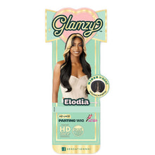 Load image into Gallery viewer, Sensationnel Glamzy Premium Synthetic Glueless Hd Lace Parting Wig - Elodia
