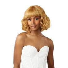 Load image into Gallery viewer, Sensationnel Glamzy Synthetic Hair Glueless Hd Lace Crown Wig - Rosy
