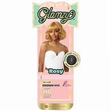 Load image into Gallery viewer, Sensationnel Glamzy Synthetic Hair Glueless Hd Lace Crown Wig - Rosy
