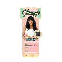 Load image into Gallery viewer, Sensationnel Glamzy Synthetic Hair Glueless Hd Lace Crown Wig - Zandy

