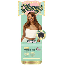 Load image into Gallery viewer, Sensationnel Glamzy Synthetic Hair Gluless Hd Lace Part Wig - Zaria
