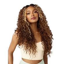 Load image into Gallery viewer, Sensationnel Glamzy Synthetic Hair Glueless Hd Lace Crown Wig - Zinnia
