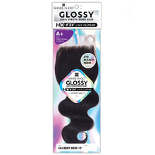 Load image into Gallery viewer, Shake N Go Virgin Remy Hair Lace Closure Glossy 4x4 Body Wave 16
