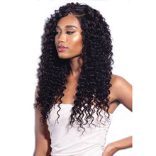 Load image into Gallery viewer, Shake N Go Virgin Remy Hair Weave Glossy 3 Bundles Deep Wave 22"24"26"
