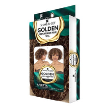 Load image into Gallery viewer, Shake N Go Golden 100% Human Hair Wig - Arietta
