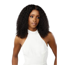 Load image into Gallery viewer, Sensationnel Pearlish 15a 100% Human 13x4 Hd Lace Frontal Wig-burmese Curl 16
