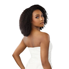 Load image into Gallery viewer, Sensationnel Human Hair Hd Lace Glueless Half Wig- 13a Kinky Burmese Curl 14
