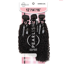 Load image into Gallery viewer, Sensationnel Pearlish Virgin Remy Human Hair Multi Pack - Burmese Curl 10&quot;12&quot;14&quot;
