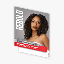 Load image into Gallery viewer, Sensationnel Human Hair Rebold Weave - Rebold Burnmese Curl 14&quot;
