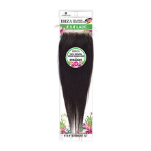 Load image into Gallery viewer, Shake N Go Virgin Human Hair Ibiza 4x4 Straight Lace Closure 12"
