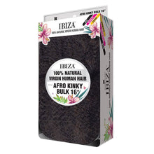 Load image into Gallery viewer, Shake-n-go Ibiza 100% Natural Virgin Human Hair - Afro Kinky Bulk 12"
