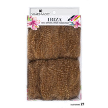 Load image into Gallery viewer, Shake-n-go Ibiza 100% Natural Virgin Human Hair - Afro Kinky Bulk 12"
