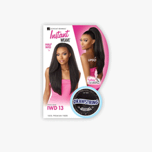 Load image into Gallery viewer, Sensationnel Instant Weave Drawstring Cap Half Wig - Iwd 13
