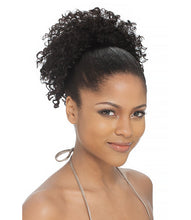 Load image into Gallery viewer, Indian Jerry Pony 8" Milky Way Draw String Wet N Wavy Ponytail Shake-n-go
