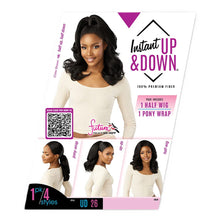 Load image into Gallery viewer, Sensationnel Synthetic Hair Half Wig Instant Up &amp; Down - Ud 26
