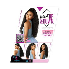 Load image into Gallery viewer, Sensationnel Synthetic Hair Half Wig Instant Up &amp; Down - Ud 27
