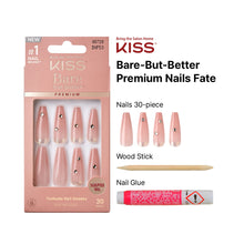 Load image into Gallery viewer, Kiss Bare But Better Trunude Shades X-long Nails – Fate
